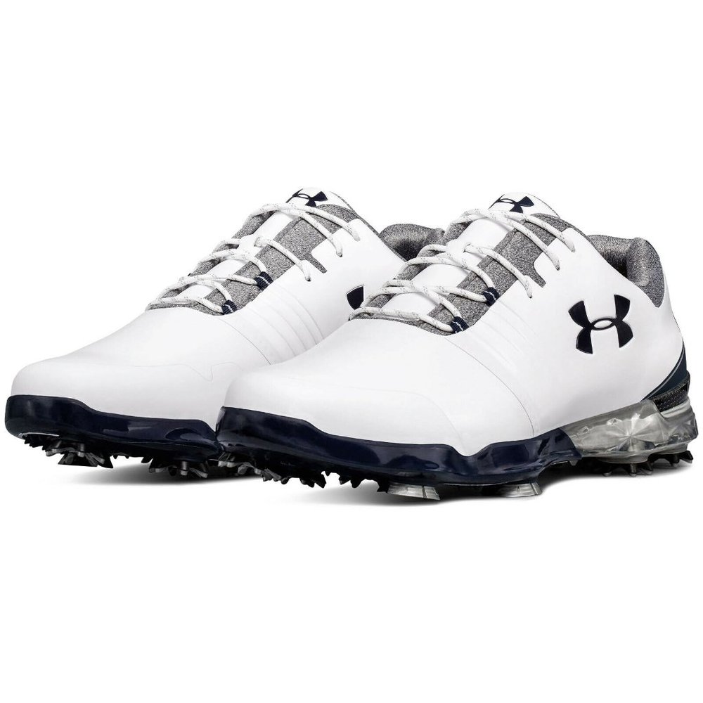 Under Armour Match Play Golf Shoes "White/Steel"